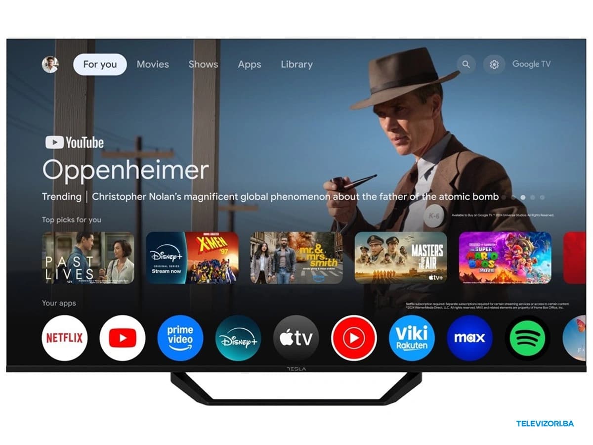 55″ Tesla 4K UHD LED Smart TV 55E655BUS