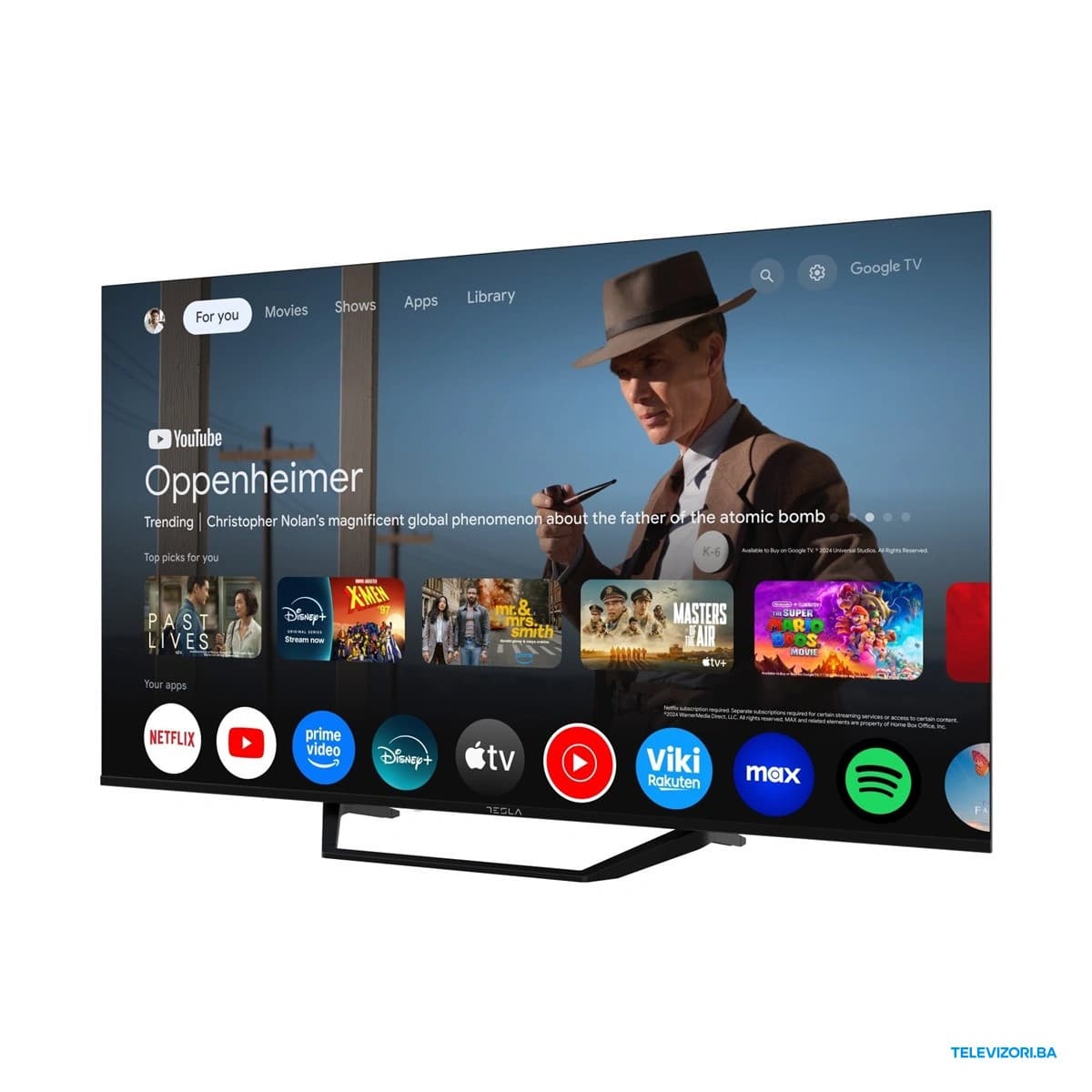 55″ Tesla 4K UHD LED Smart TV 55E655BUS