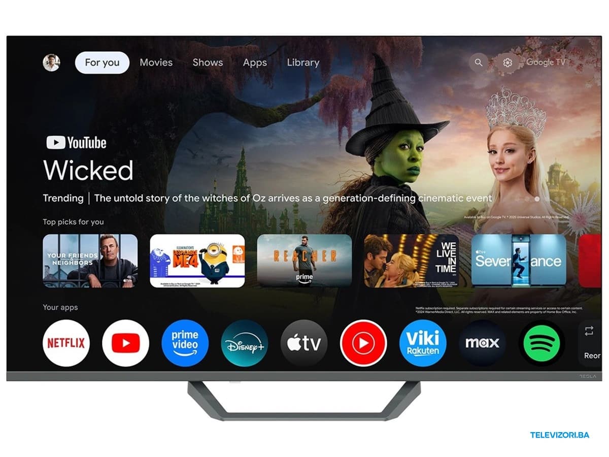 43″ Tesla 4K UHD QLED Smart TV Q43E655GUS