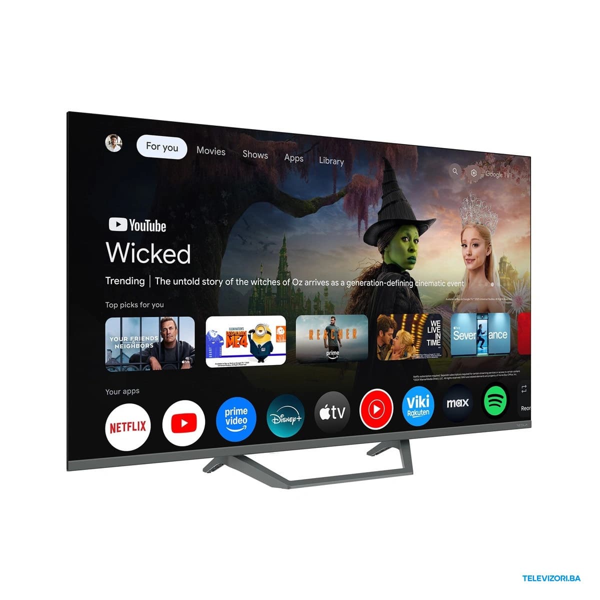 43″ Tesla 4K UHD QLED Smart TV Q43E655GUS