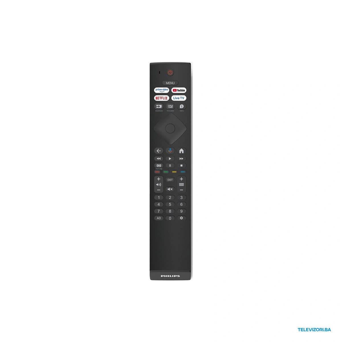 65″ Philips 4K UHD QLED Smart TV 65PUT8530/10 – daljinski upravljač