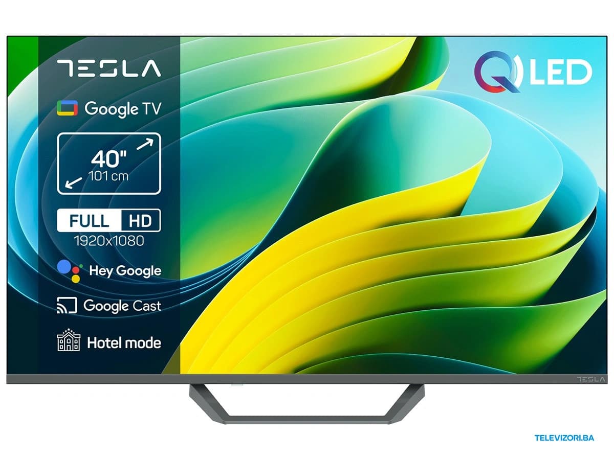40″ Tesla Full HD QLED Smart TV Q40E665GFS