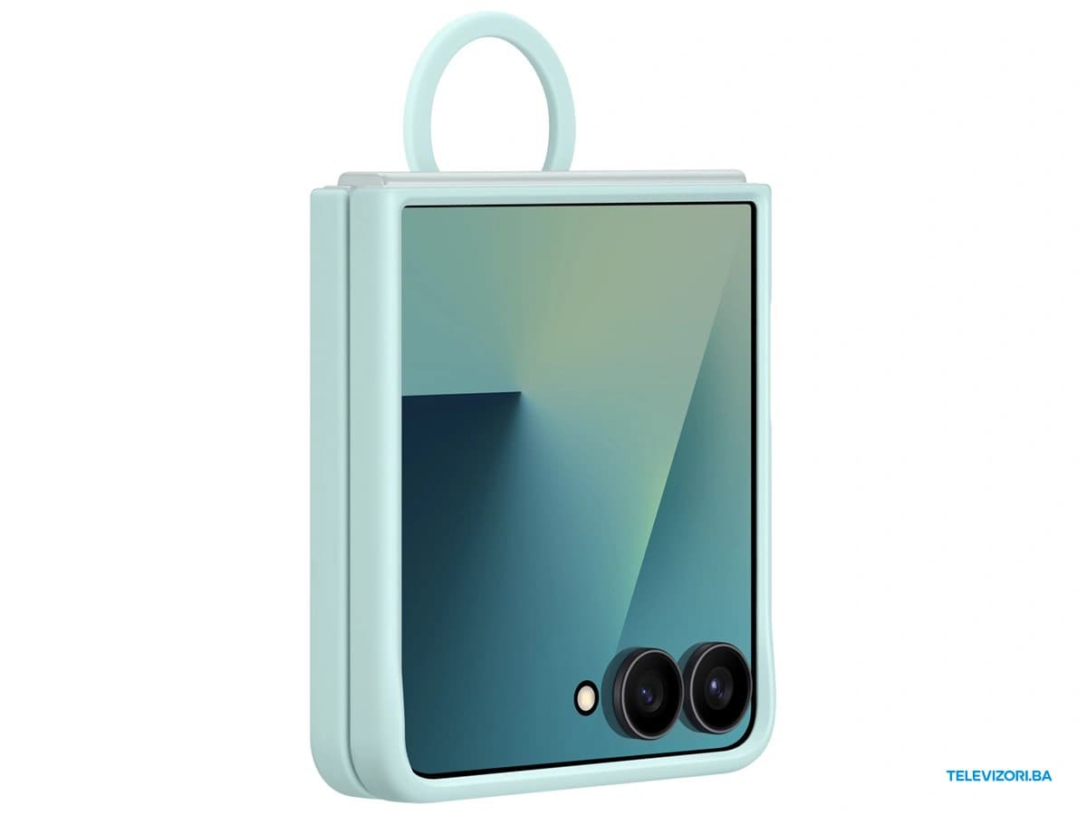 Samsung Galaxy Z Flip7 Ring Case (Silicone) Mint