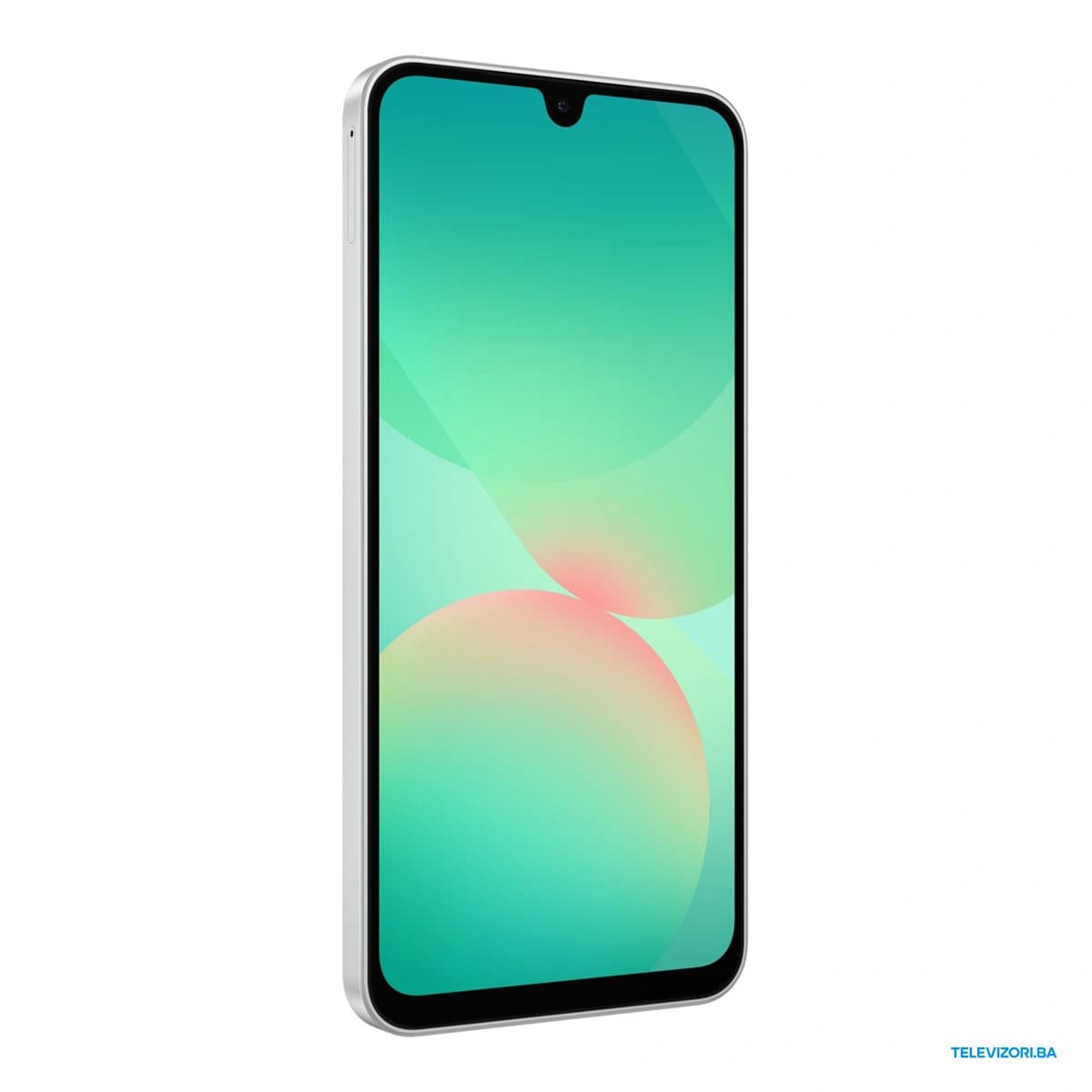 Mobitel Samsung Galaxy A26 5G 6/128GB White – pogled ukoso lijevo