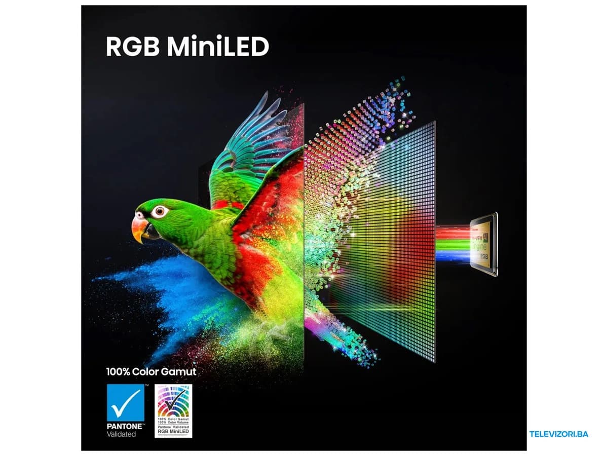 Hisense UR9S RGB MiniLED 75 – RGB MiniLED tehnologija