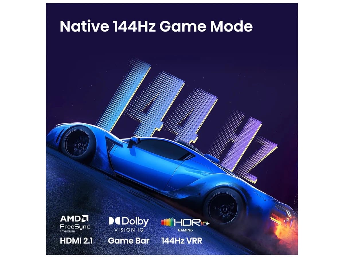 Televizor 98E7S – 144 Hz Game Mode