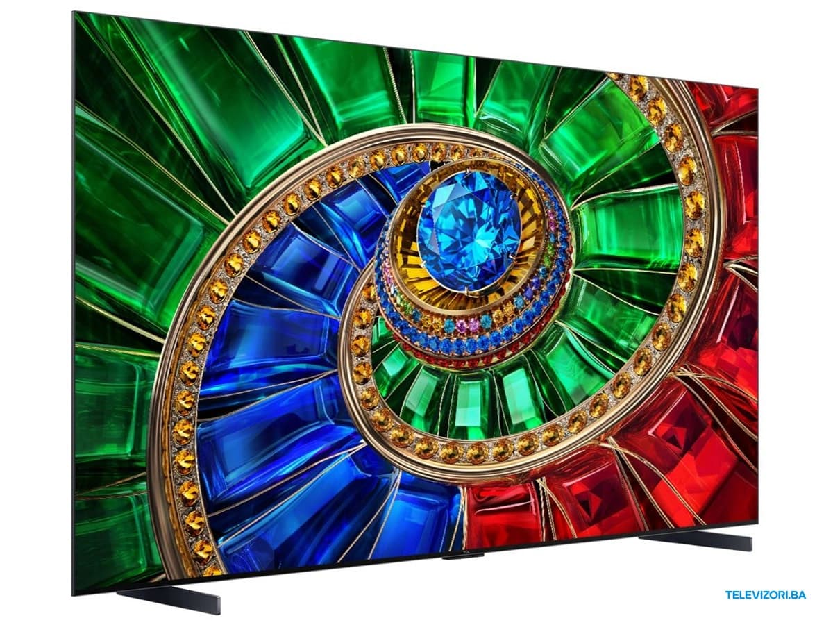TCL RGB Mini LED 98 inča 98RM7L – pogled ukoso s druge strane