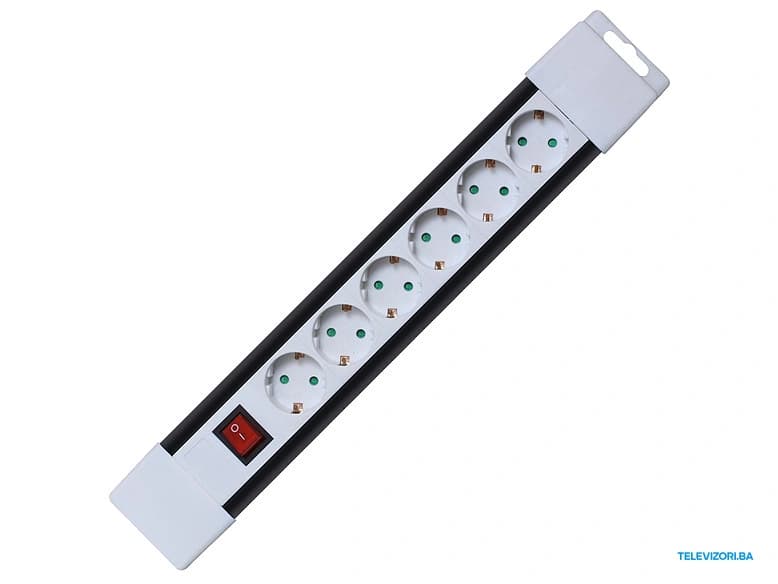 Produžni kabl Home PNV 06K/WH 6 utičnica 2m