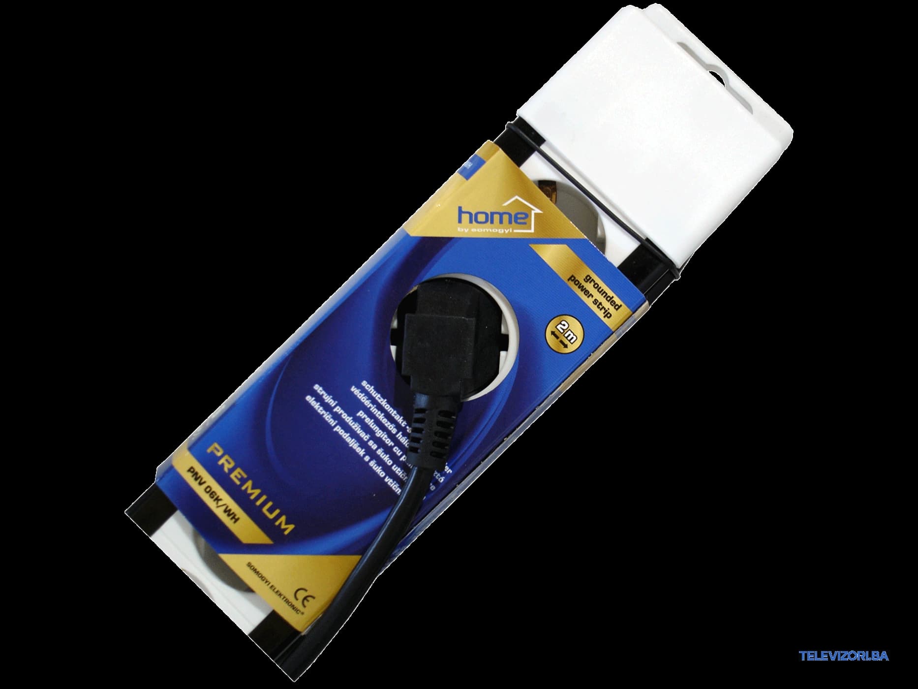 Produžni kabl Home PNV 06K/WH 6 utičnica 2m