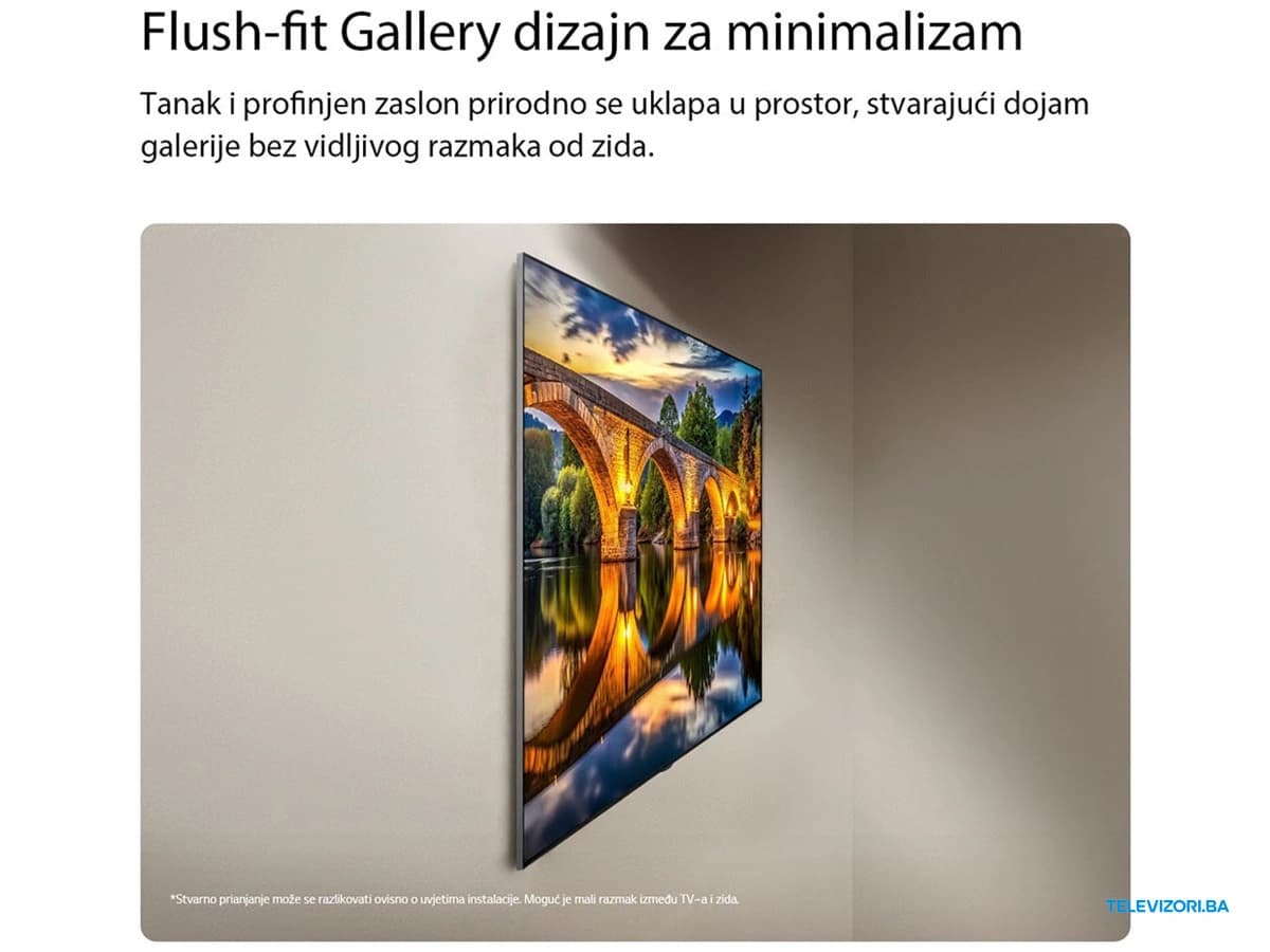 Televizor OLED83G61LW – promo