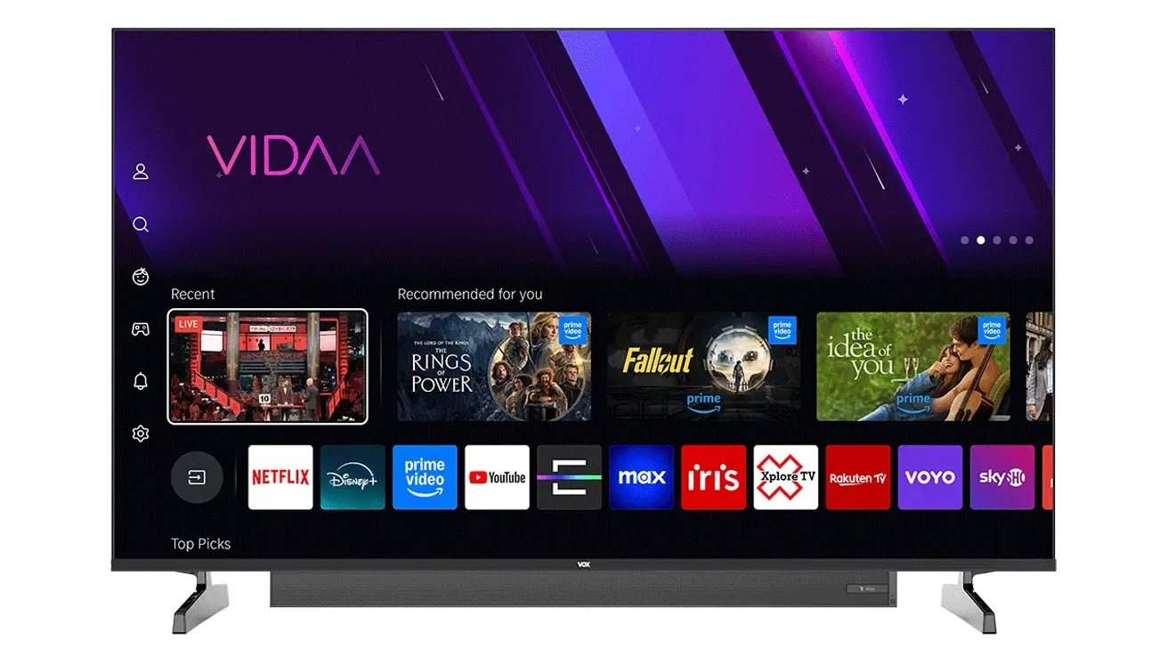 50″ VOX 4K UHD LED Smart TV 50SBV684U