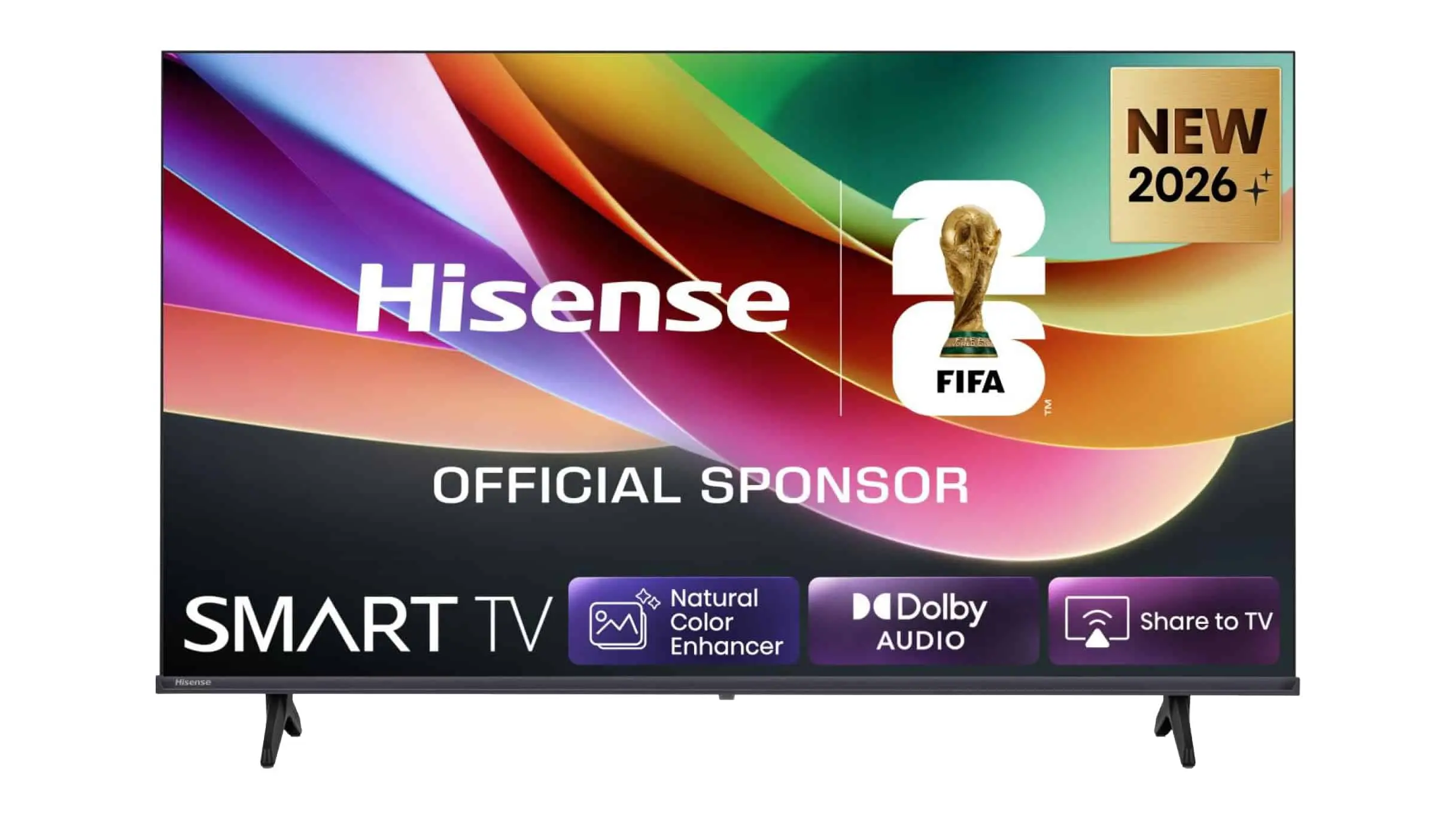 40" HISENSE SMART HD LED TV 40A4S