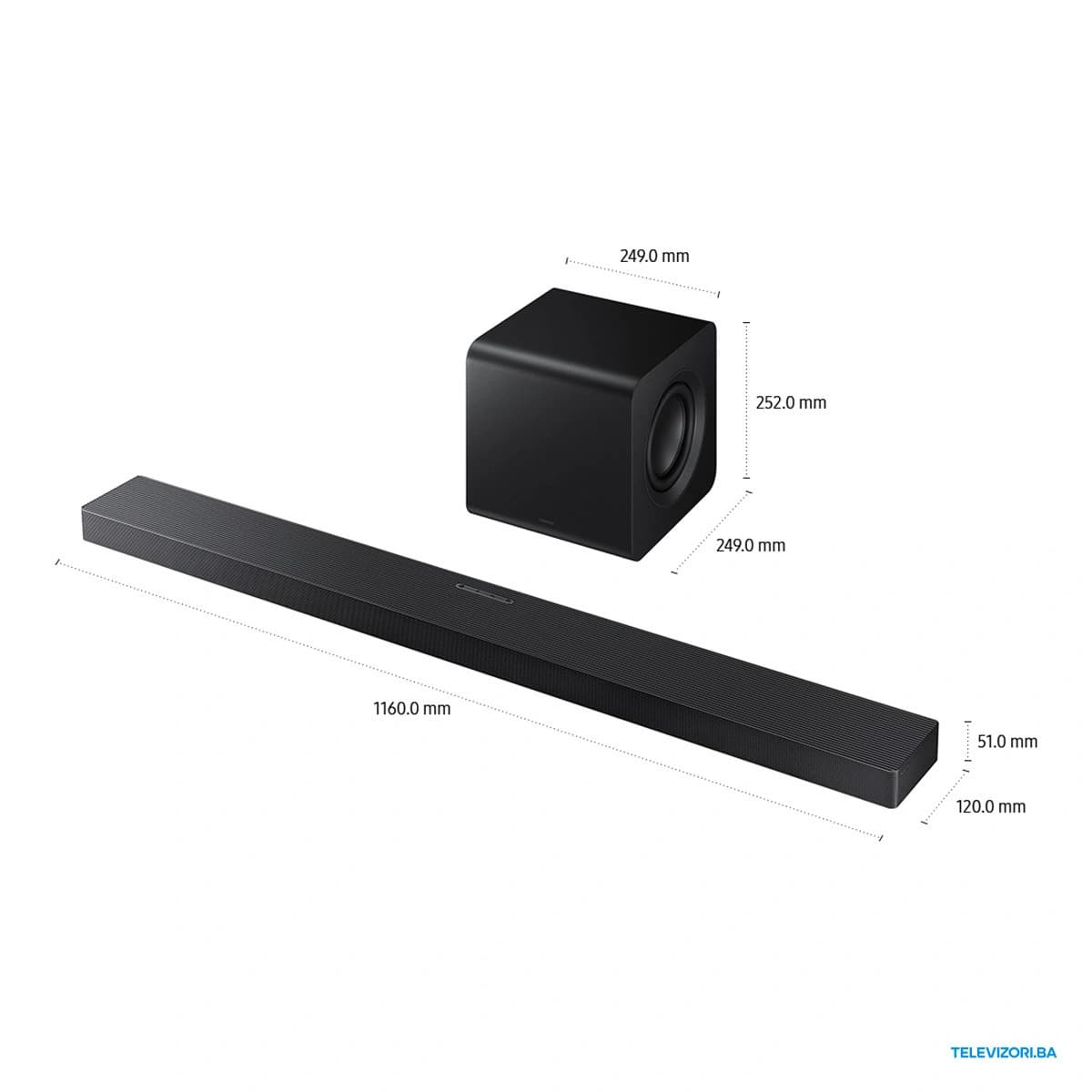 Soundbar SAMSUNG HW-QS700F 3.1.2 ch