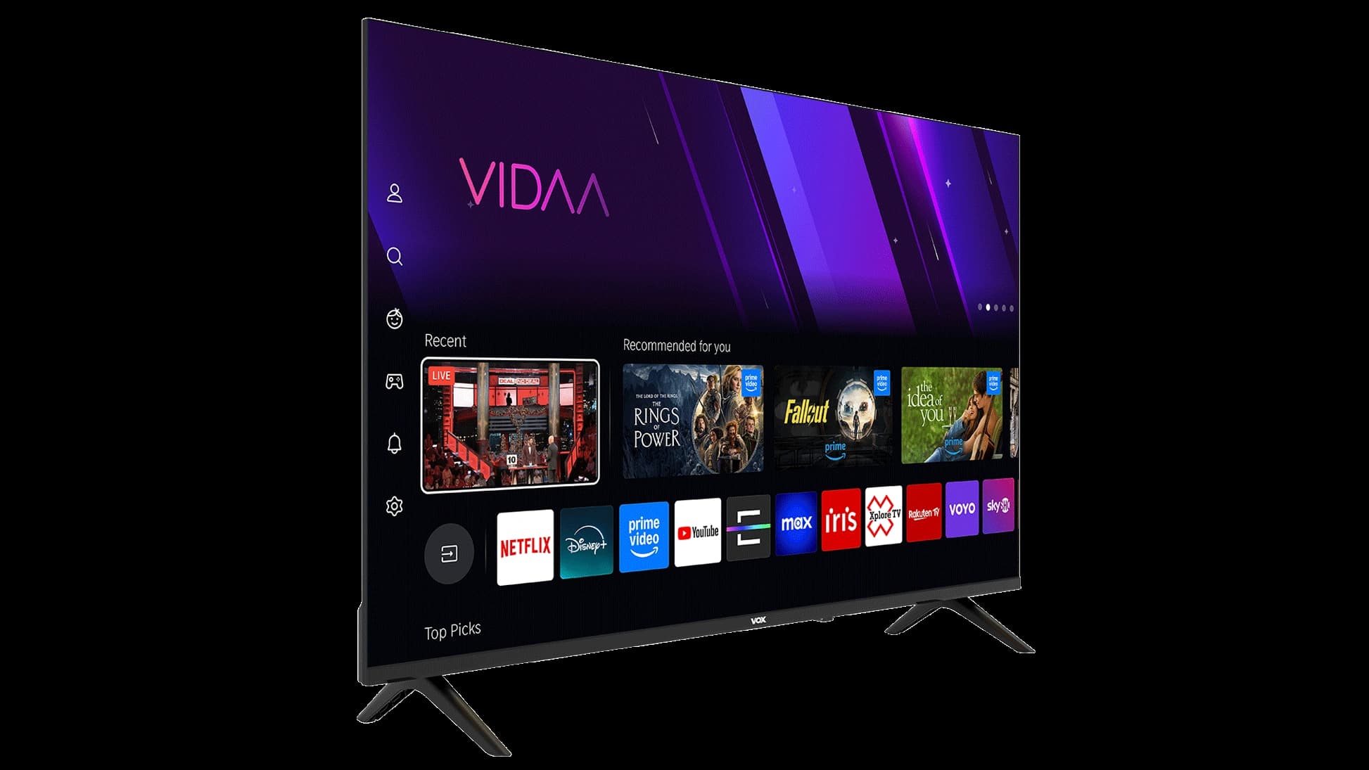 43″ VOX Full HD LED Smart TV 43VYF683