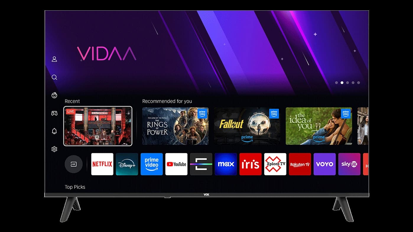 50″ VOX 4K UHD LED Smart TV 50VYU684