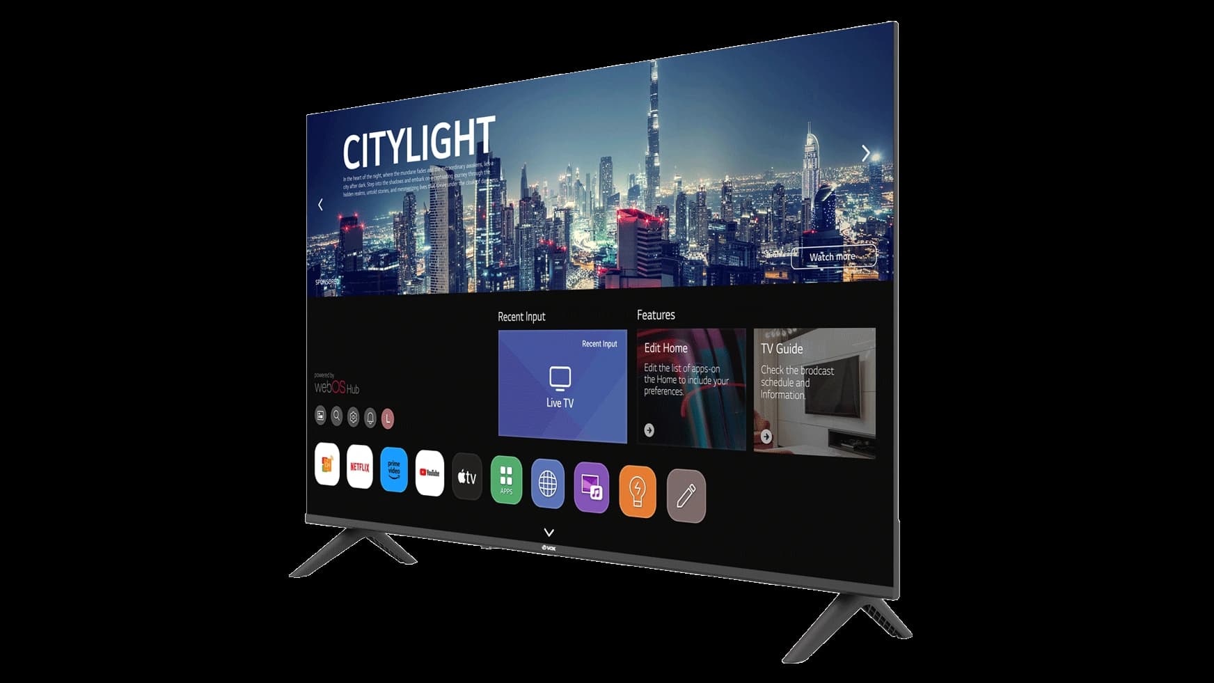 50″ VOX 4K UHD LED Smart TV 50WOS684BU