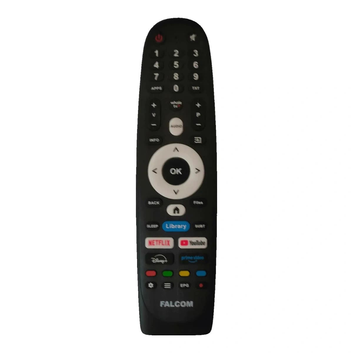 Daljinski upravljač Falcom RC-FALCOM-WOS za Smart LED televizore Crni