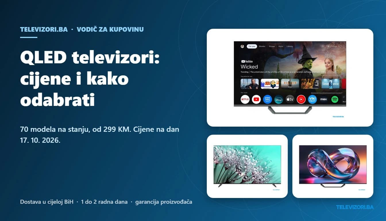 QLED televizori: cijene i kako odabrati – Televizori.ba